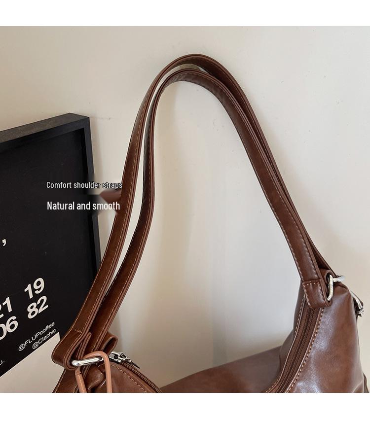 Women's Large Capacity Versatile Tote & Shoulder Bag for Casual Outdoor Commuting