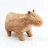 Simulation Fluffty Capybara Plush Stuffed Animals Toy Soft Dolls Real Life Capybara Dolls Kids Toys Peluche Christmas Gift 18cm