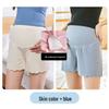 Maternity Ice Silk Safety Pants, Three-Quarter Length, Anti-Exposure, Lightweight for Summer.