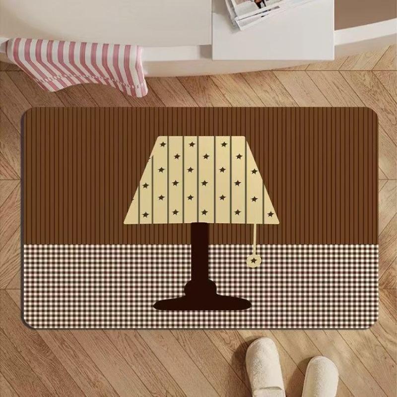 Bathroom absorbent diatom mud toilet doormat toilet toilet floor mat toilet carpet