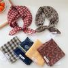 55 Polka Dot Silk Scarf: Spring Summer Korean Fashion Headscarf & Decorative Hairband for Women