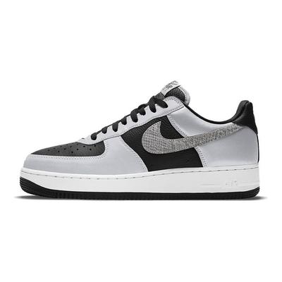 Sneakers Unisex Air Force 1 3M Snake 2021 da Uomo Argento Nero DJ6033-001