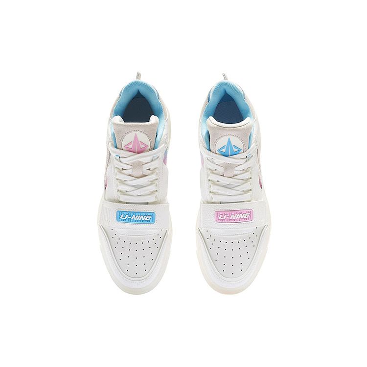 Li Ning Rookie Anti-Slip Shock Absorption Wear-Resistant Low-Top Basketball Shoes Men sneaker Off-White ABCS049-4