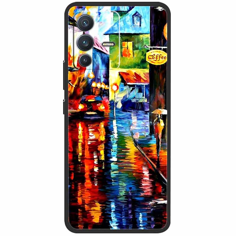 Case For Vivo V23 5G Cover V23 Pro Silicone Soft Protective Back Cases for Vivo V 23 5G Case V2130 V2132 V23Pro TPU Bumper Bag