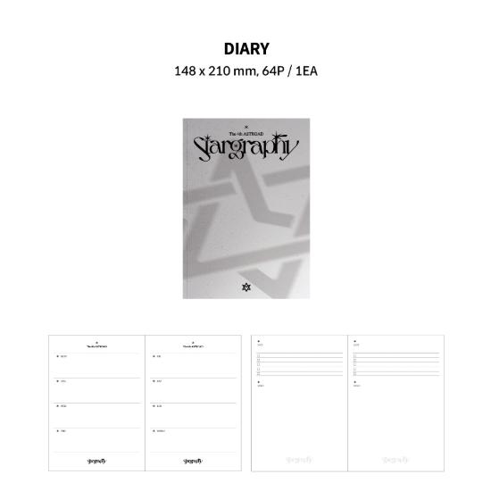 Pre-order ASTRO 2025 The 4th ASTROAD Stargraphy Diary & Clip Pen Set