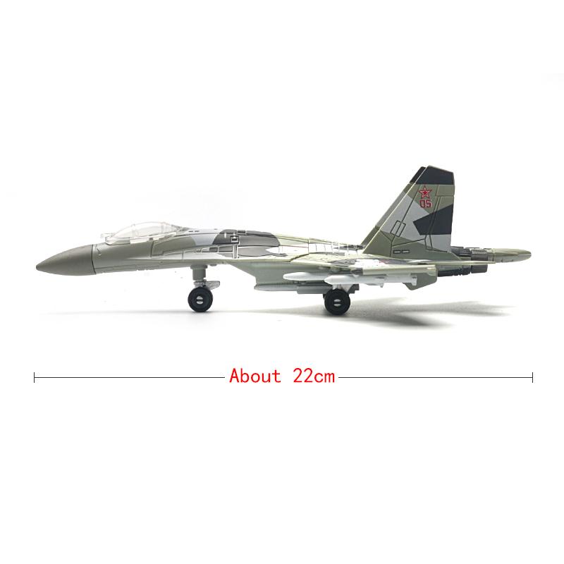 1/100 Modern Fighter J-20 Russian Military Model SU-35 US Air Force F-22 Assemble Collection Toy Airplane Puzzle Assembly Model