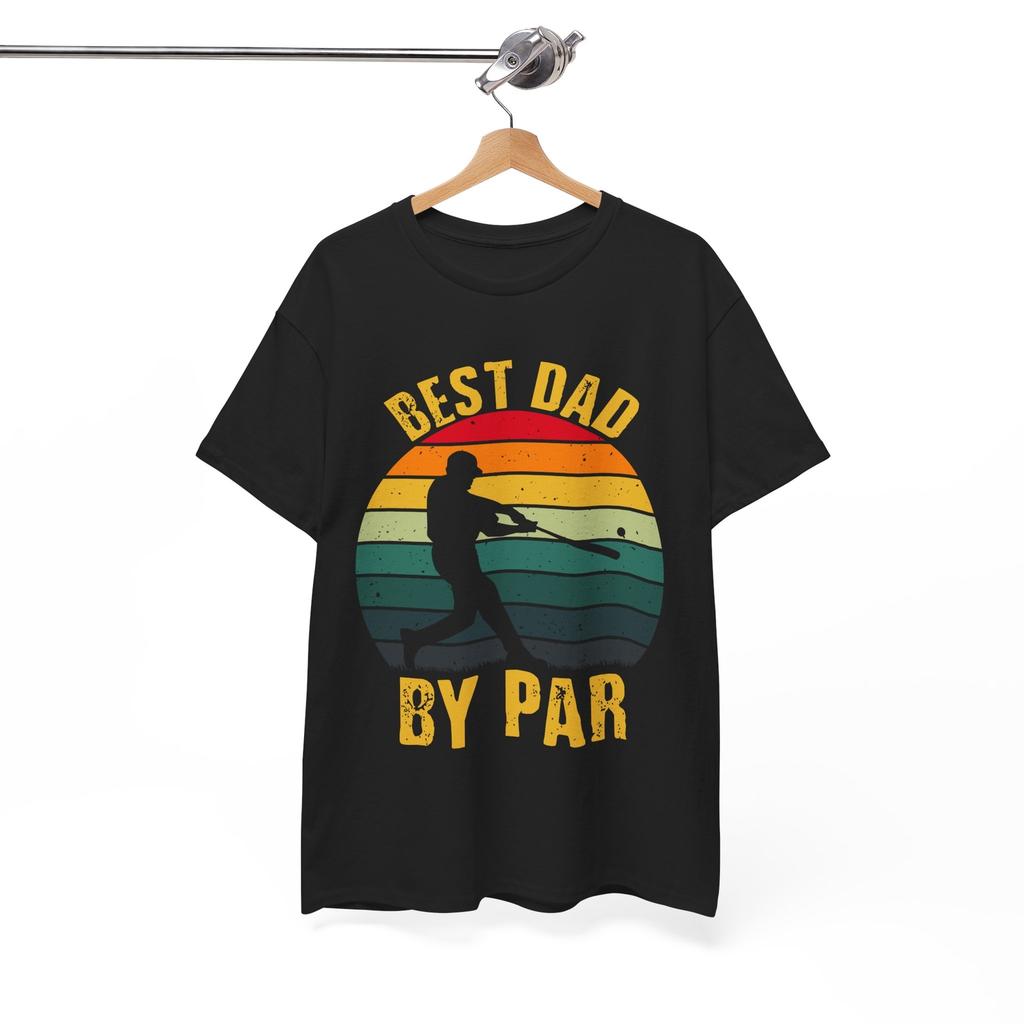 Best Dad By Par Shirt, Father's Day Golfer Golfing Lovers Men Dad T-shirt