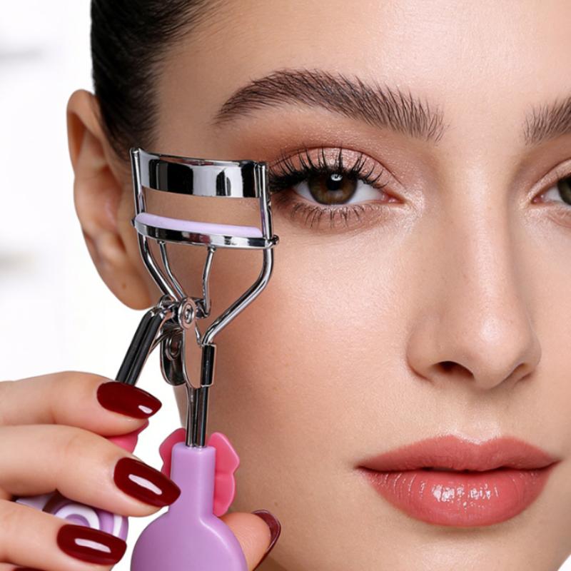 Professional Eyelash Curler Tool for Perfect Curl Eye Beauty Long-Lasting Clip Tweezers Ideal for Daily Use