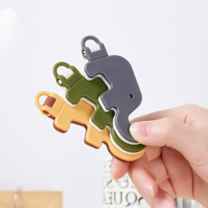 

3pcs Elephant Phone Stands with Adjustable Tilt Angle - Heavy-Duty Phone Holder, Non-Slip Base, Portable with Keychain Hole