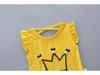 Summer Short Sleeve Set for Girls 1-4 Years - Baby Girl Fashion T-shirt Two-Piece