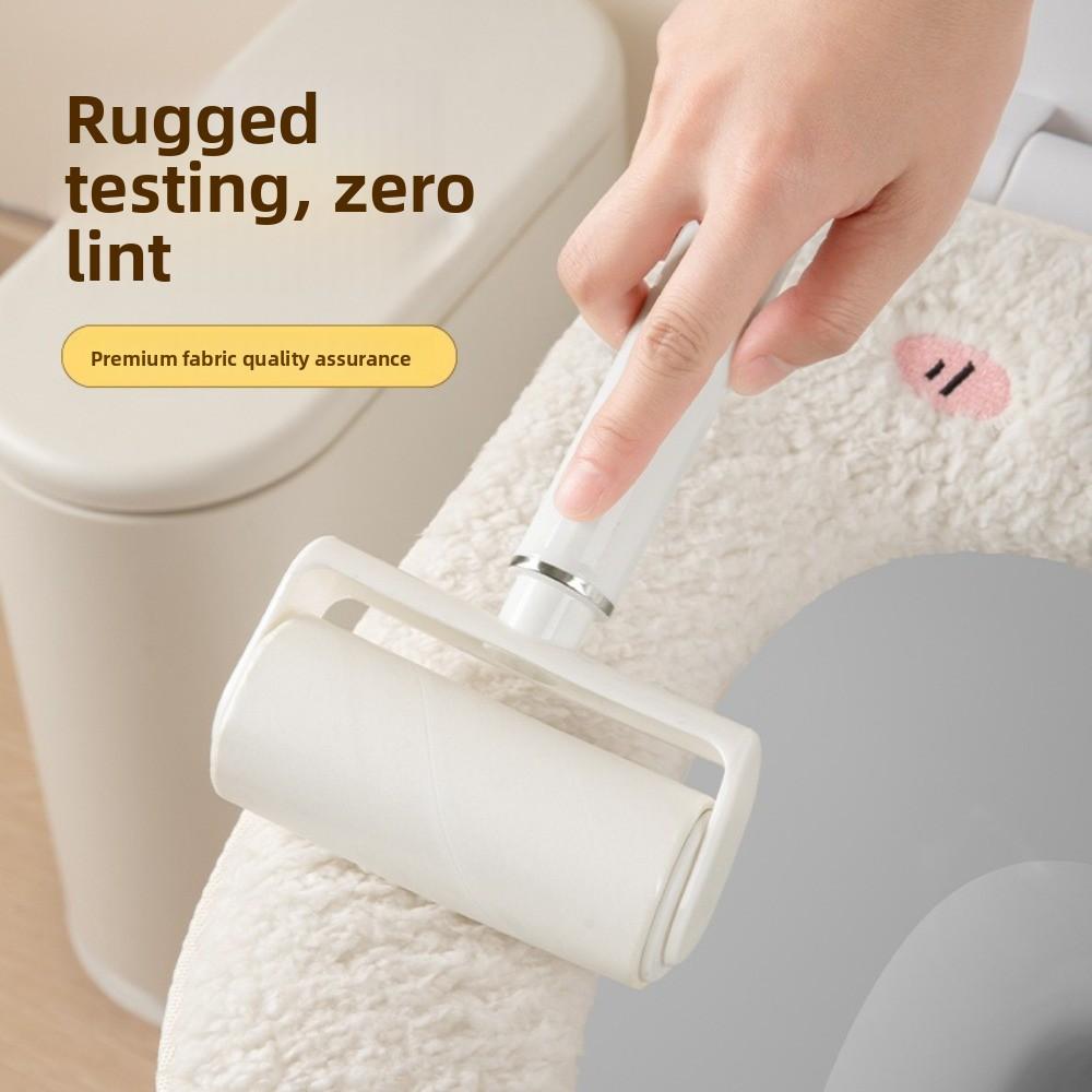 Warm Toilet Seat Cushion Cartoon Washable Toilet Cushion Easy Install Toilet Pad  Home Toilet