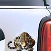 Leopard Wildlife Car Sticker Vinyl Decal Waterproof Rear Window Motorcycle Camper Bumper Truck Laptop Decoration TM361