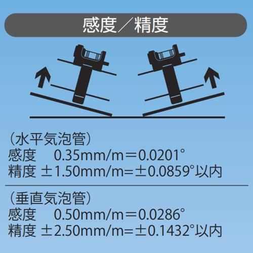 Ebisu ED-40DR PVC Pipe Level, Black, Measurement