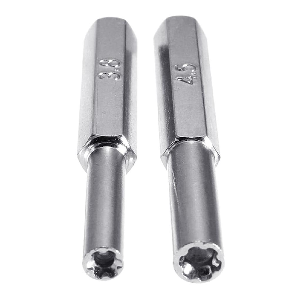 Bezpečnostní šroubovák 3,8 mm a 4,5 mm, bezpečnostní herní bity pro NES, SNES, N64, Game Boy a GameCube, nerezová ocel