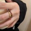 Tourmaline Vintage Stylish Pearl Ring For Women Beautiful Geometric Design
