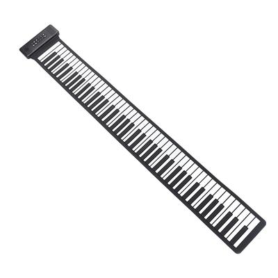 Roll Up Flexible Piano Keyboard for Kids Beginners Portable Foldable 88 Keys Silicone Bluetooth Piano Pad with Speaker