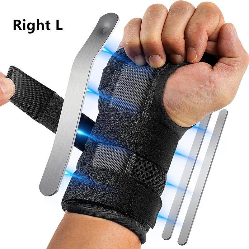 

1Pcs Adjustable Wristband Wrist Support Wrist Brace Sport Left Right Hand Wrist Support For Fitness, Weightlifting & Pain Relief