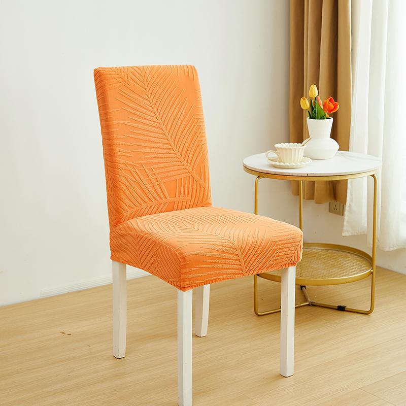 Waterproof Jacquard Dining Chair Covers, Chair Covers For Dining Room Stretch Kitchen Chair Protector Cover, Removable, Washable