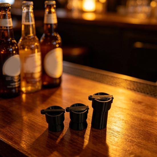 Bottle Opener Durable Construction Tool with Fun Cap Shoot Design Fits Multiple Bottle Opener for Parties Gatherings