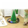 1 Set Sandbox Building Accessory 1:12 Scale Dollhouse Mini Train Kit With Track Realistic Railway Model Decor Photo Props