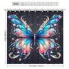 Butterfly Pattern Shower Curtain, Elegant Polyester, Multifunctional Bathroom Partition, Machine Washable, All-Season Decor