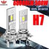 H7 LED Lights for Car Turbo Auto Headlight Bulbs 60000LM 500W +800% Bright Canbus High Stability Fog Light LED Headlamp 12V 24V