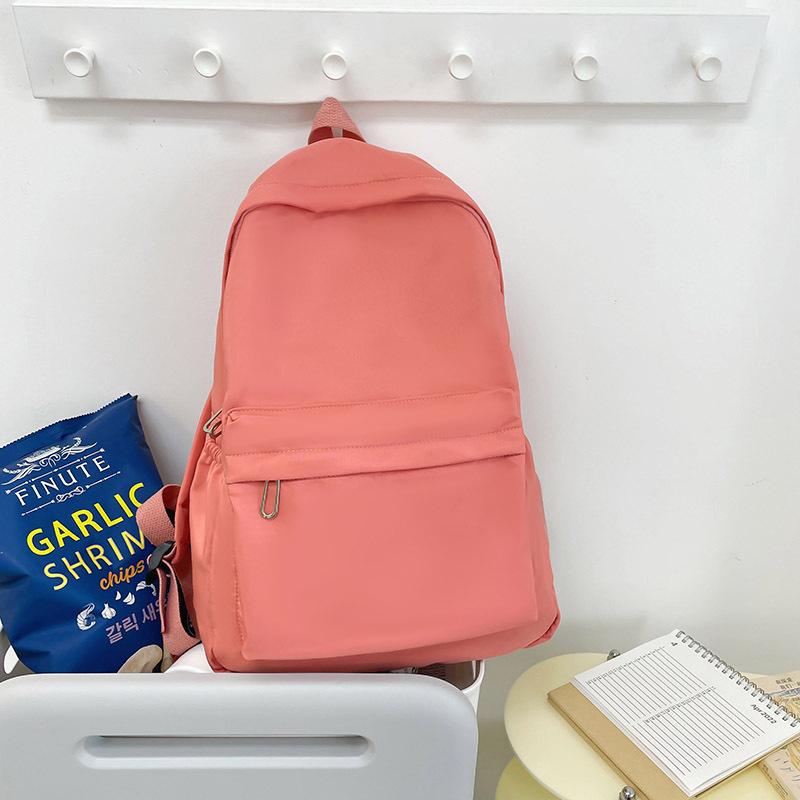 

Легкий Рюкзак для Учащихся Средней Школы, Учащихся Младшей Средней Школы и Студентов Колледжа, Новый Рюкзак в Японском Стиле, Однотонный Школьный Рюкзак