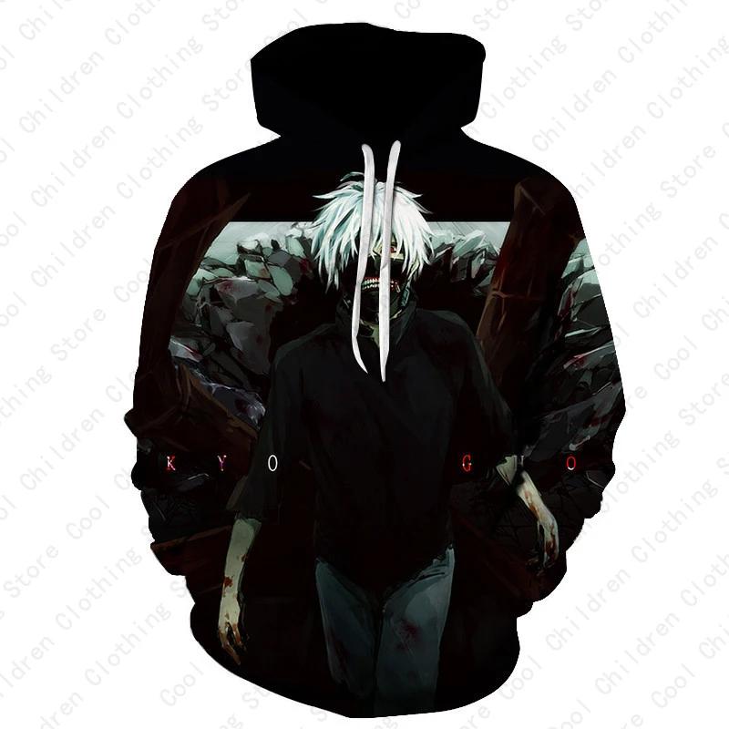 

Japan Comic Men Women 3D Sweatshirt Anime Tokyo Ghoul Oversized Coat Streetwear Harajuku Casual Pullover Funny Spring Autumn Top 6XL