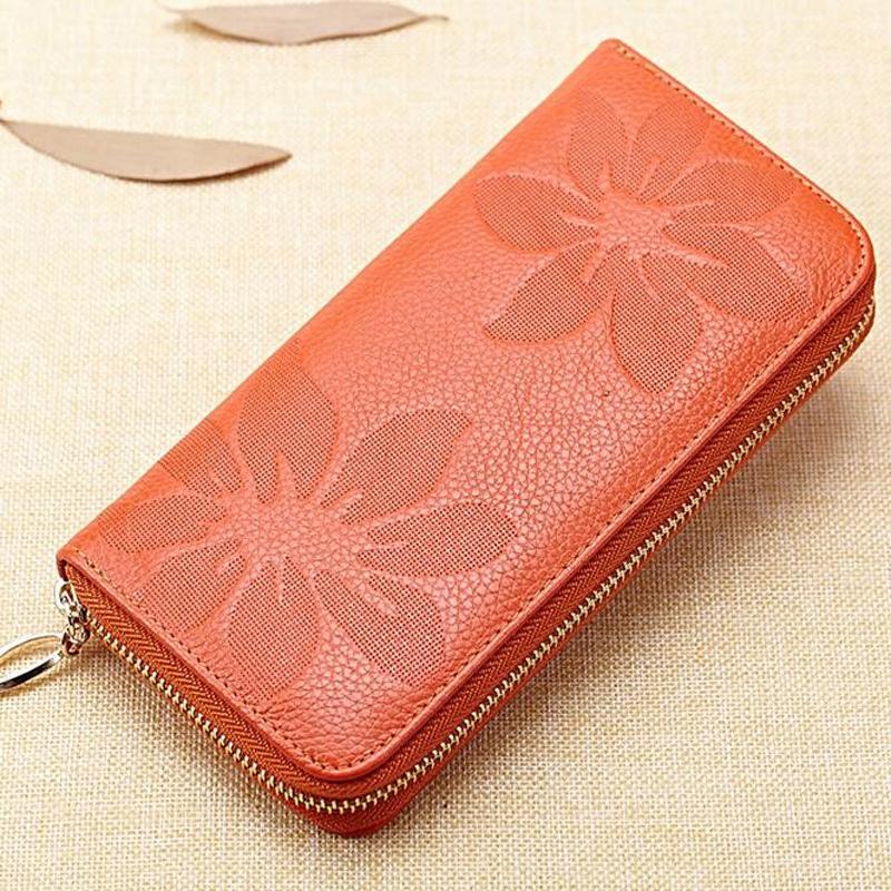 

Elegant New Fashion Lady Purse Wallet With Soft Pu Leather And Zipper Closure