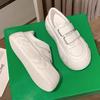 Velcro Big Head Platform Bread Shoes 22 Spring and Autumn New College Style Sports Leisure Height Increase