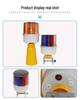 Solar LED Rotating Warning & Signal Light for Construction, Guardrails, and Marine Use
