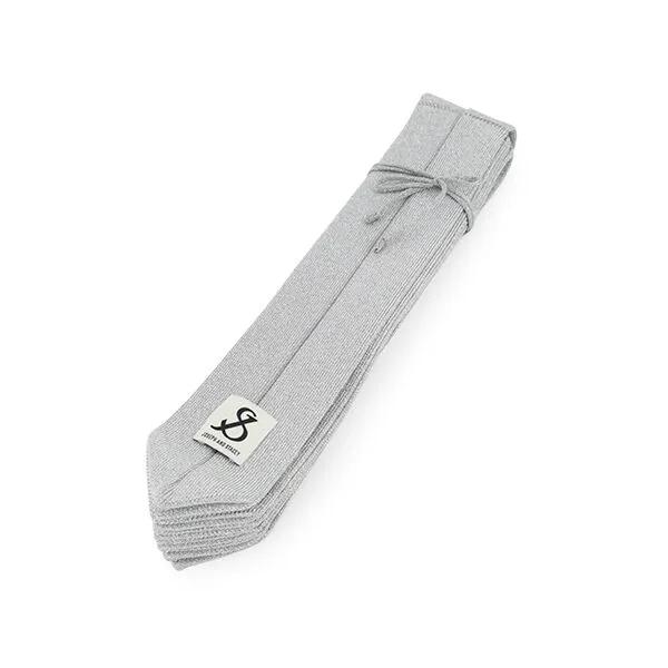 Lucky Pleats Knit L Starry Platinum