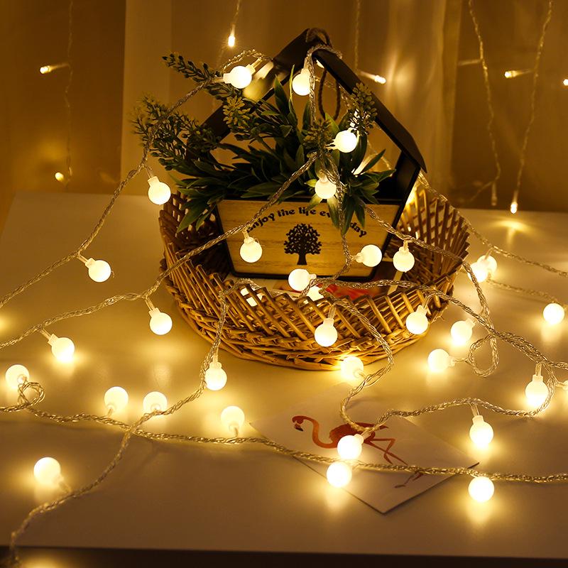 Christmas LED Star Ball Lights: Colorful Starry Sky Decorative Lights for Dorms, Weddings, and Festive Rooms