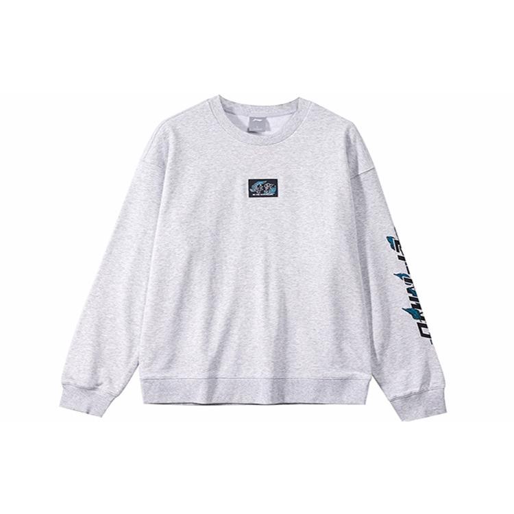 Свитшот мужской Li Ning светло-серый AWDR477-4 XXXL