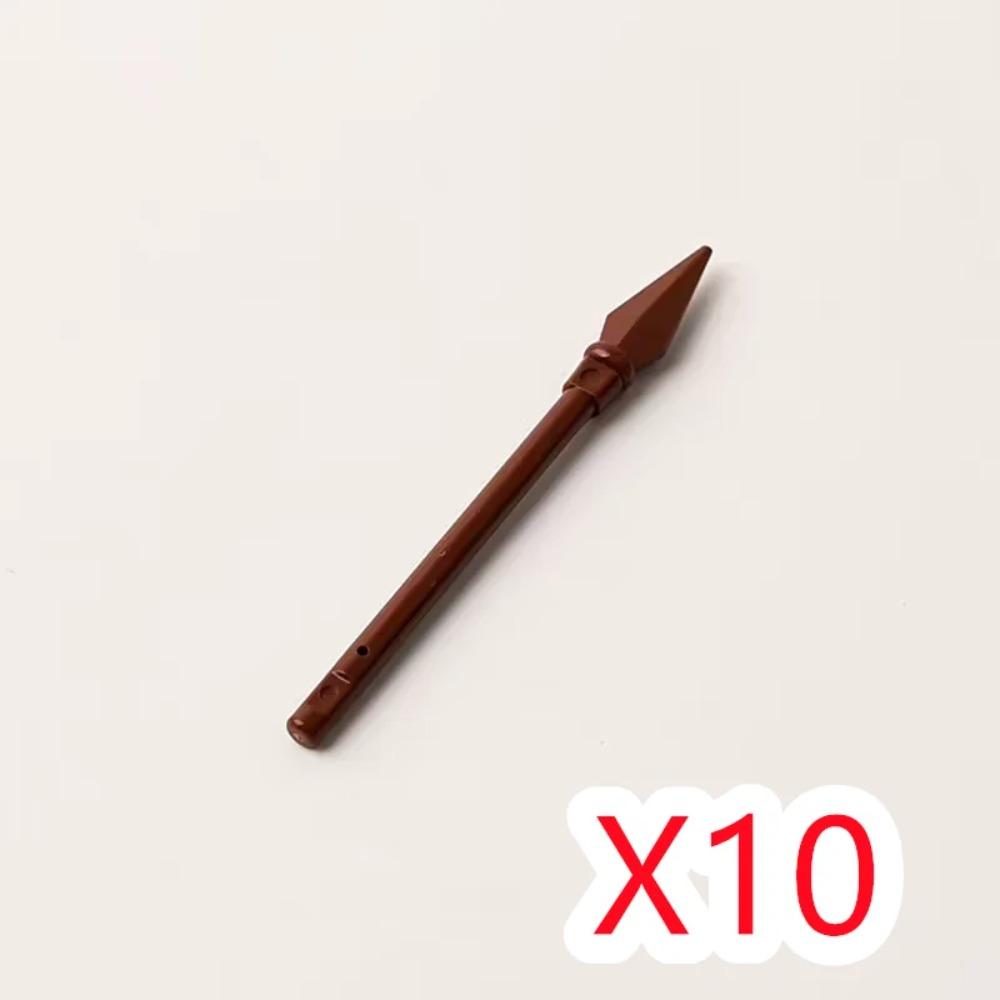 MOC Building Blocks Weapon Toy Accessories Medieval Soldier Knight Figure Ten Spear Crossbow Axe Sword Mini Brick Gift S001 DIY