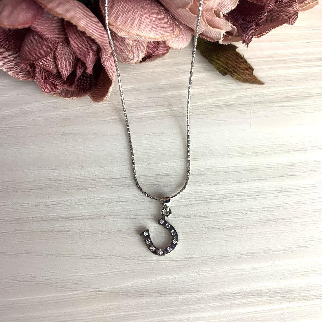 Серебряная подвеска с фианитами (2079286)