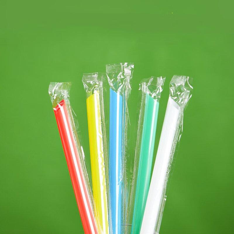 ZISIZ Disposable Milk Tea Straws