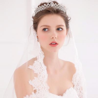 Gorgeous Crystal Bridal Tiara Crown Bride Headbands Women Girl Headpiece Prom Hair Ornaments Wedding Head Jewelry Accessories