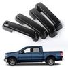4pcs Exterior Door Handle Cover Trim Decor for Ford F150 2015- Carbon Fiber