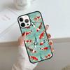 Japanese Koi Fish Phone Case For iPhone 17 Air 14 15 16 13 12 Cover For Apple 14 15 16 Pro Max Plus Coque
