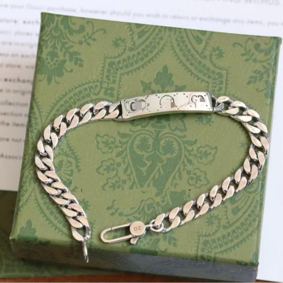 Sterling Silver Skull Couple Bracelet for Men and Women - Versatile and Elegant Design