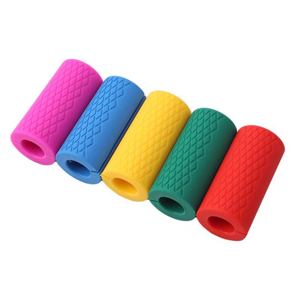 Eco-Friendly Style Thick Grip Dumbbell Grip For Body Building Weightlifting Tool Portable Outdoor Travel Supplies