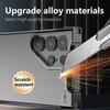 Irregular Metal Bumper Phone Case For Samsung Galaxy S22 S23 S24 S25 Ultra Plus Aluminum Cooling Shockproof Cover For S25Ultra