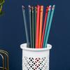 JANKNG 5 Pairs Chinese Janpanese Chopsticks Set Family Chopsticks Set Food Sushi Stick Reusable Korean Alloy Tableware Set