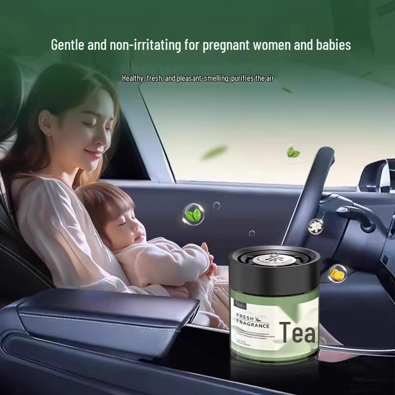 High-End Car Air Freshener: Long-Lasting Solid Balm Aromatherapy Ornament Fragrance