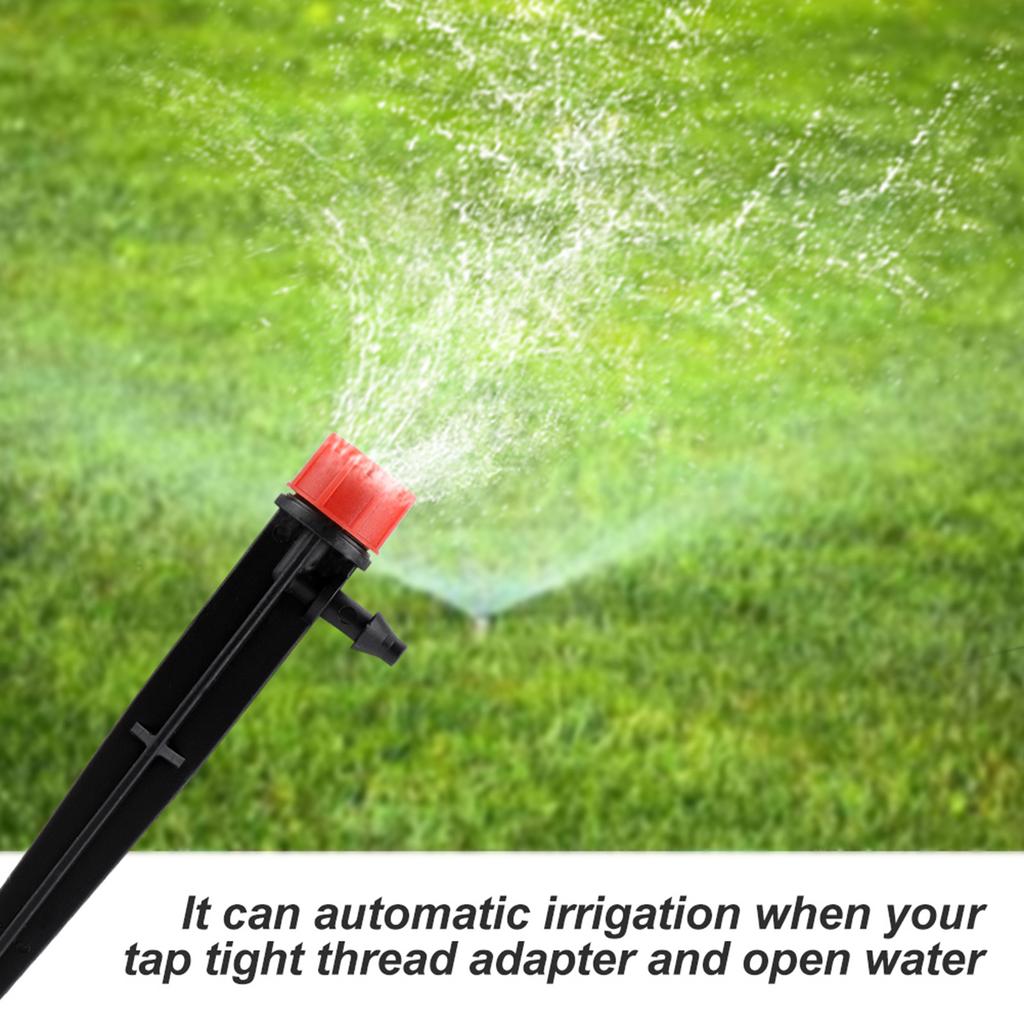 Automatic Watering Set with Dropper, 25 Meter Water Irrigation Set Soil Insertion Dropper Automatic Watering Tool Flowers Plants for