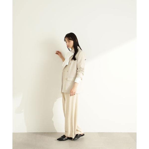 Beauty Flap Pocket Wide Pants [Natural Basic]