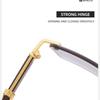Fashion Eyewear Women Fashion Frameless Shades Casual Summer Beach Eyewear