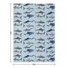 Copia de Sharks Throw Blanket Vintage Luxury Plaid on the sofa blankets ands Blankets