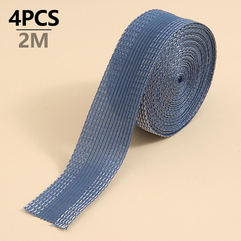 4Pcs 2m Self Adhesive Pants Edge Shorten Stickers Patches for Jeans Trousers Hemming Tape